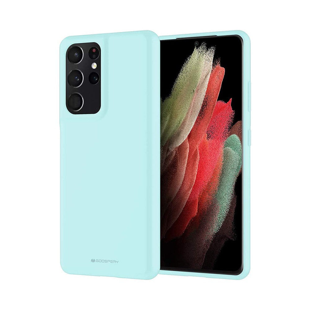 Mercury Soft Feeling Jelly Cover Case for Samsung Galaxy S21 Ultra