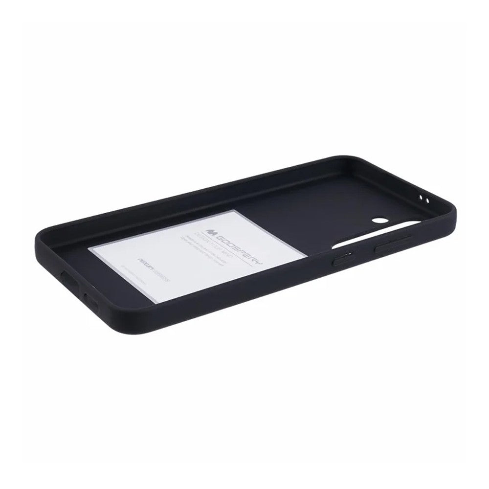 Mercury Soft Feeling Jelly Cover Case for Samsung Galaxy S24 / S25-Black