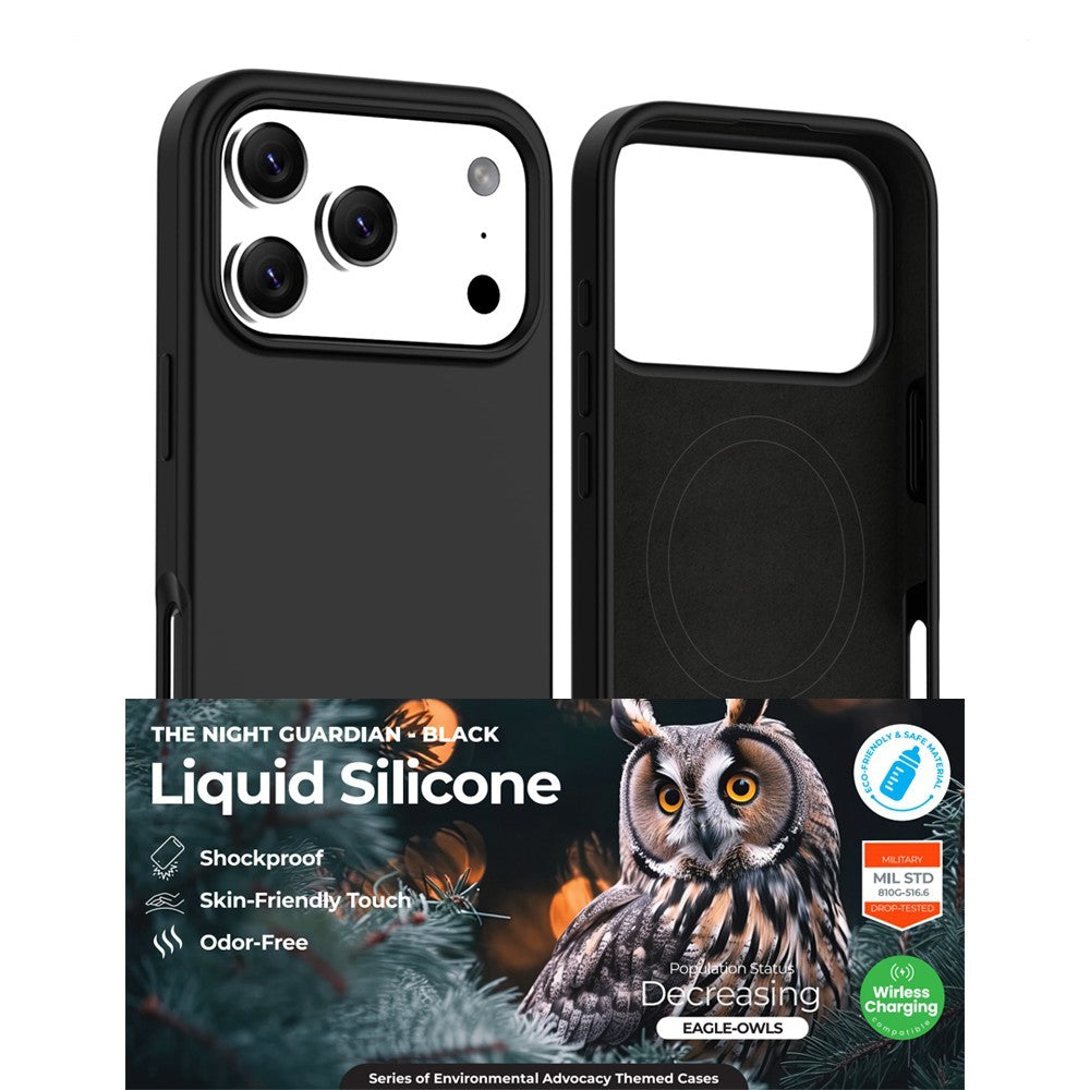 REDEFINE Liquid Silicone Case Cover with Magnetic Ring for iPhone 17 Pro Max (Magsafe)