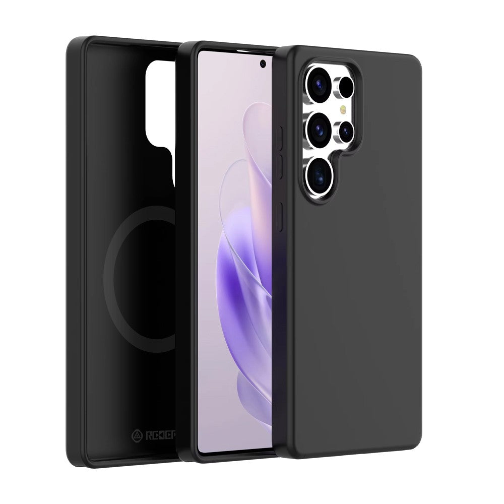 REDEFINE Liquid Silicone Case Cover with Magnetic Ring for Samsung Galaxy S25 Ultra (MagSafe)