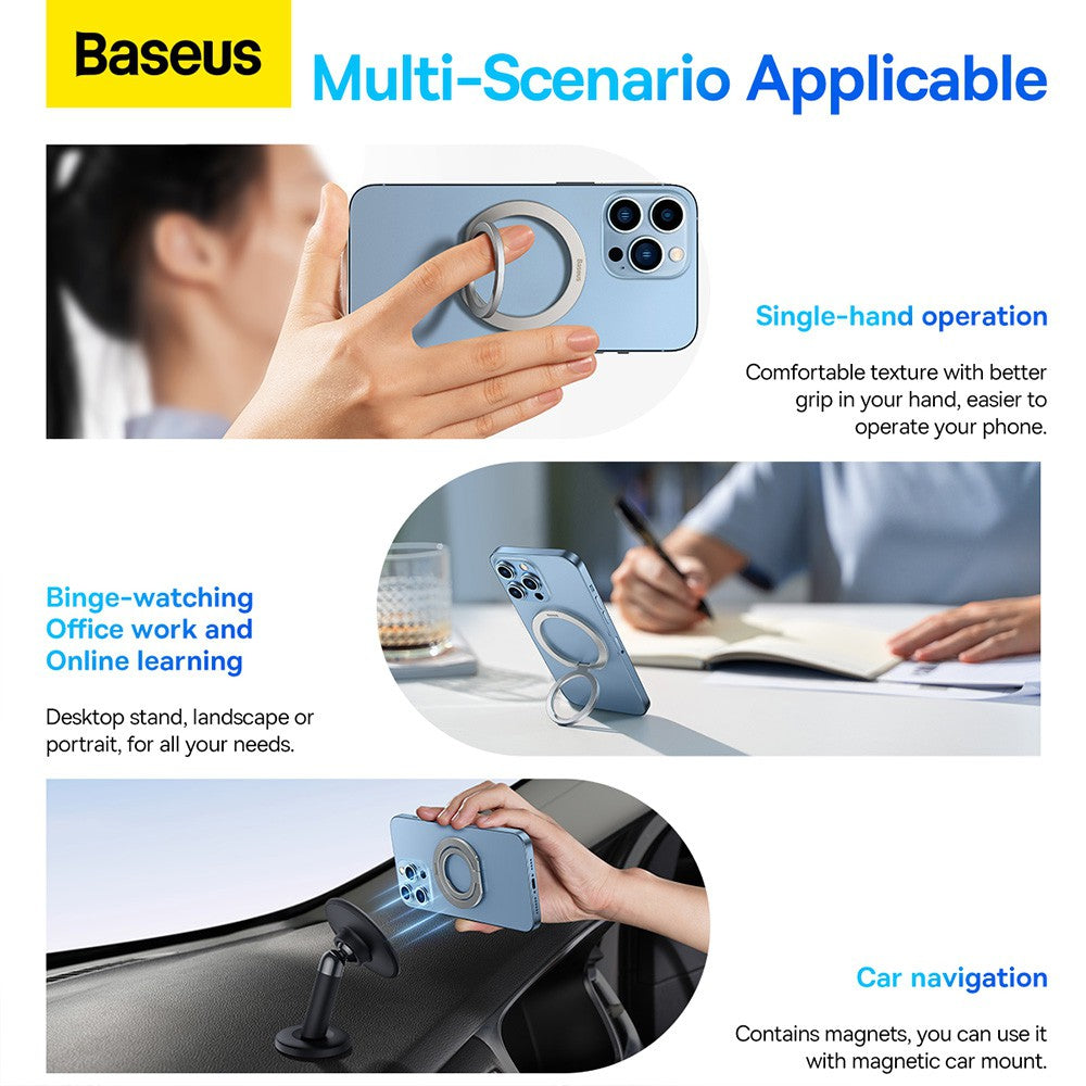 Baseus Halo Series Foldable Metal Ring Stand
