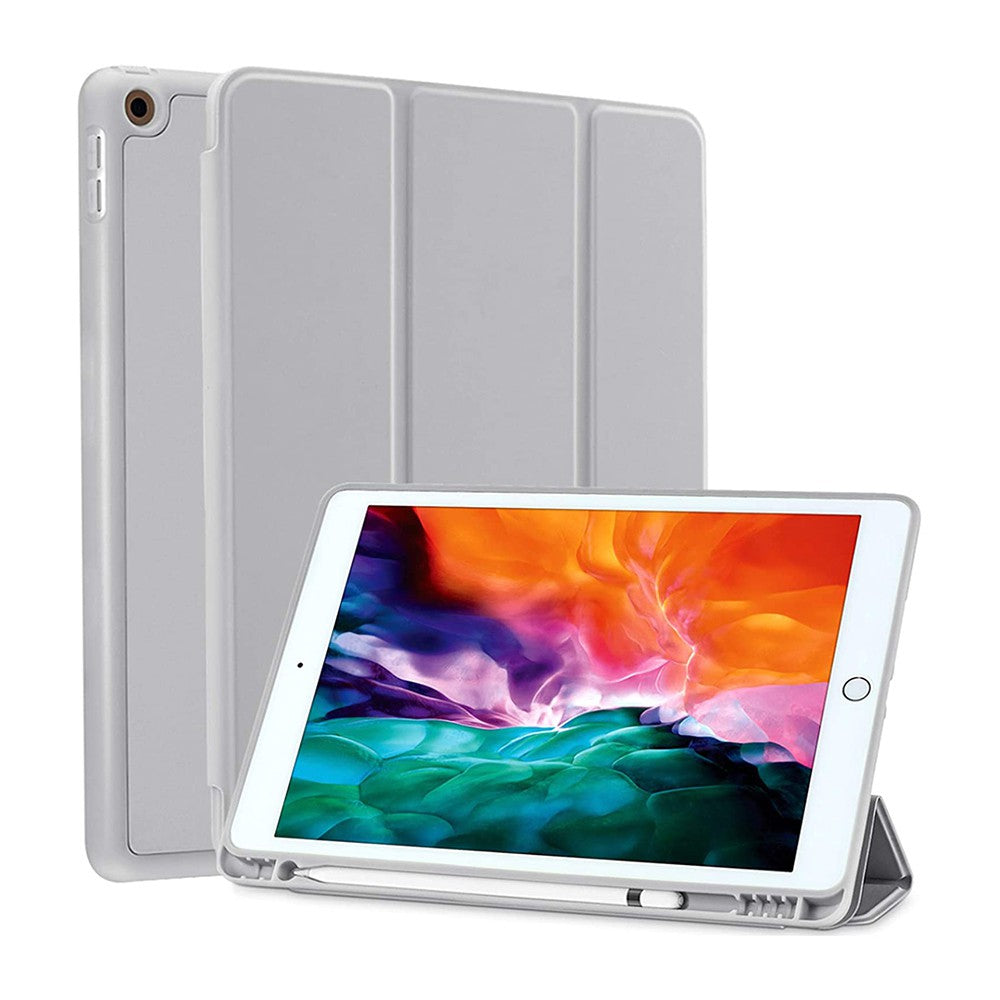 Soft TPU Back Shell Slim Cover Case with Auto Sleep / Wake for iPad 10.2 (2019)