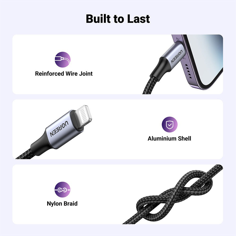 Lightning Male to AUX (3.5mm) Female Adapter