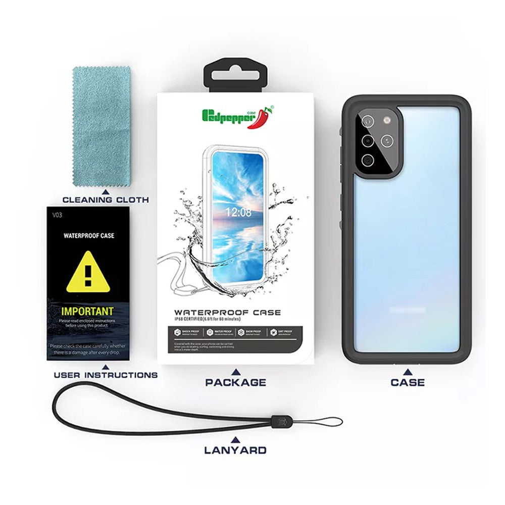 Redpepper Dot+ IP68 Waterproof Cover Case for Samsung Galaxy S20 Plus