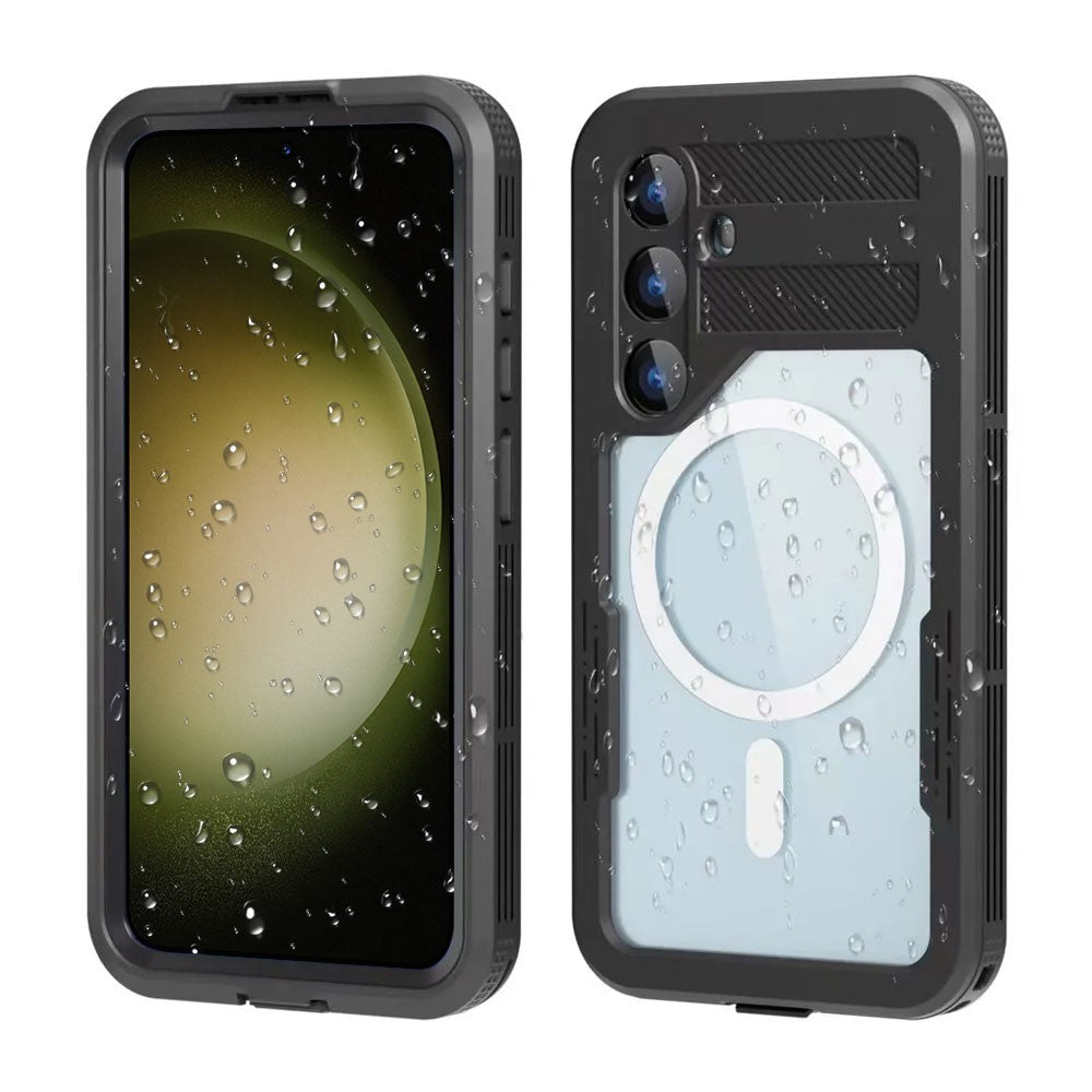 Redpepper Dot+ IP68 Waterproof Case with Magnetic Ring for Samsung Galaxy S24 Plus