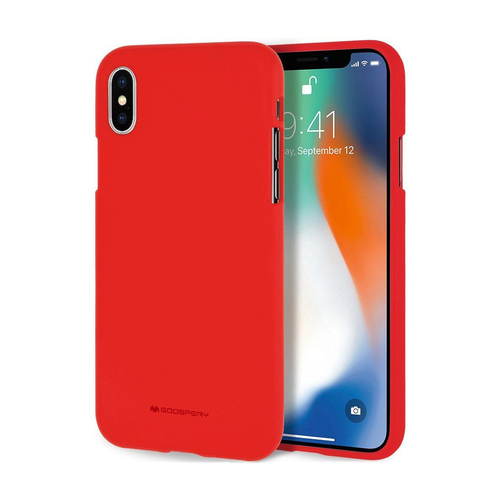 Mercury Soft Feeling Jelly Cover Case for iPhone XS MAX