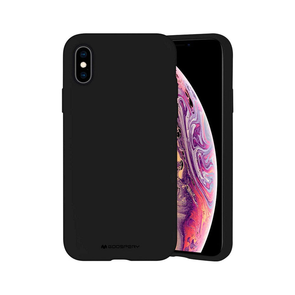 Mercury Silicone Cover Case for iPhone XS Max