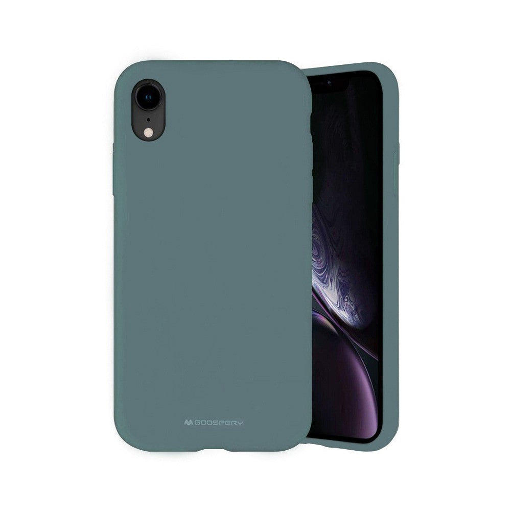 Mercury Silicone Cover Case for iPhone XR