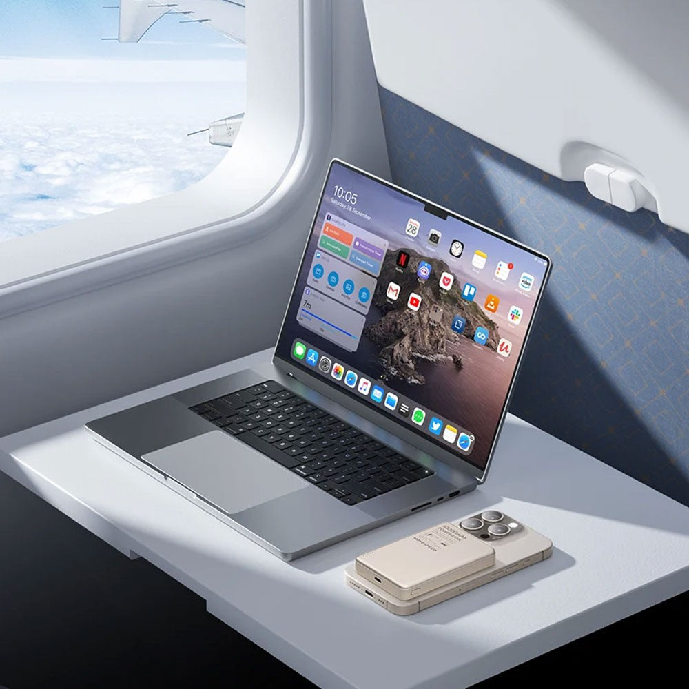 MOVE SPEED S10 Ultra-thin Titanium Magnetic Power Bank 10000mAh