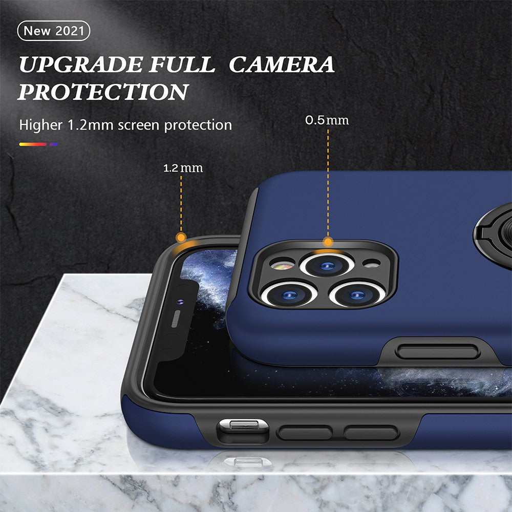 Magnetic Ring Holder Shockproof Cover Case for iPhone 11 Pro