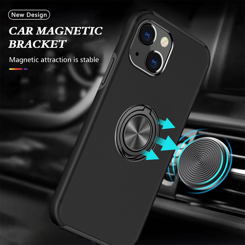 Magnetic Ring Holder Shockproof Cover Case for iPhone 13 / 14