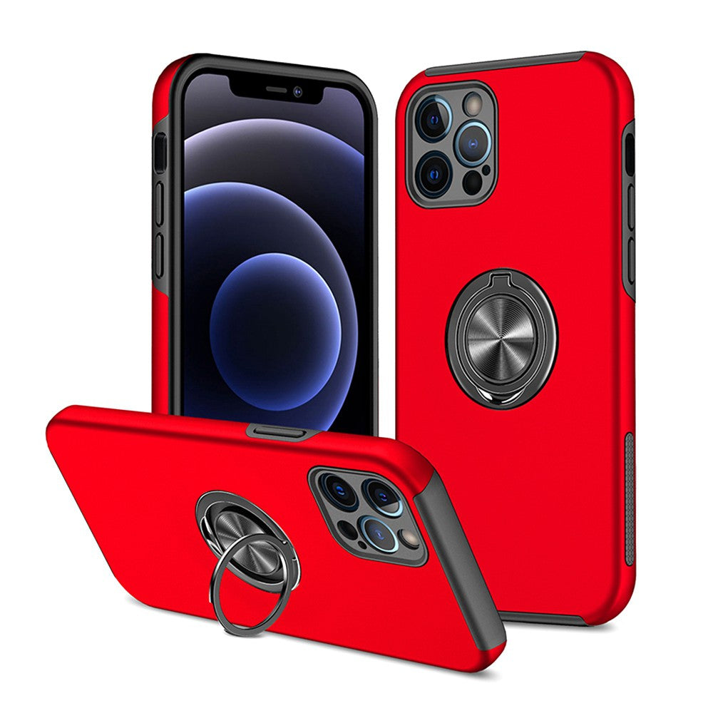 Magnetic Ring Holder Shockproof Cover Case for iPhone 14 Plus
