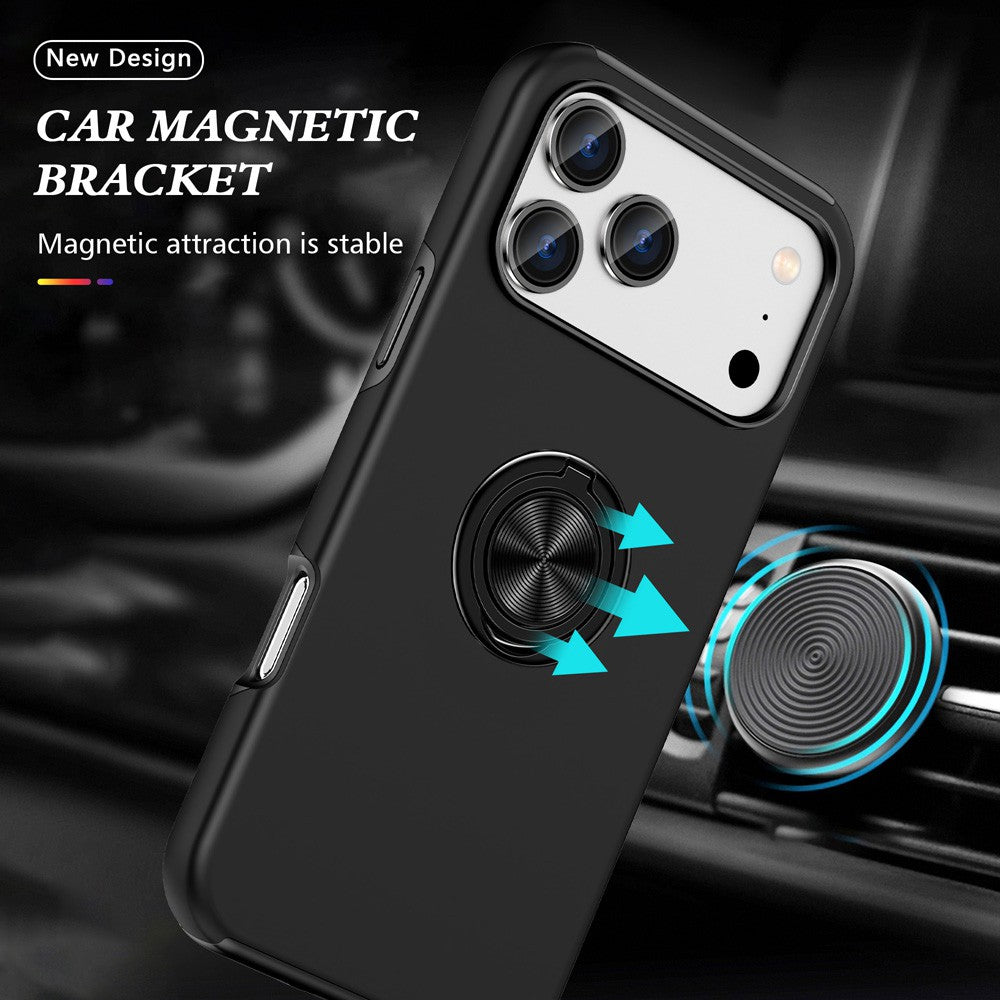 Magnetic Ring Holder Shockproof Cover Case for iPhone 17 Pro Max