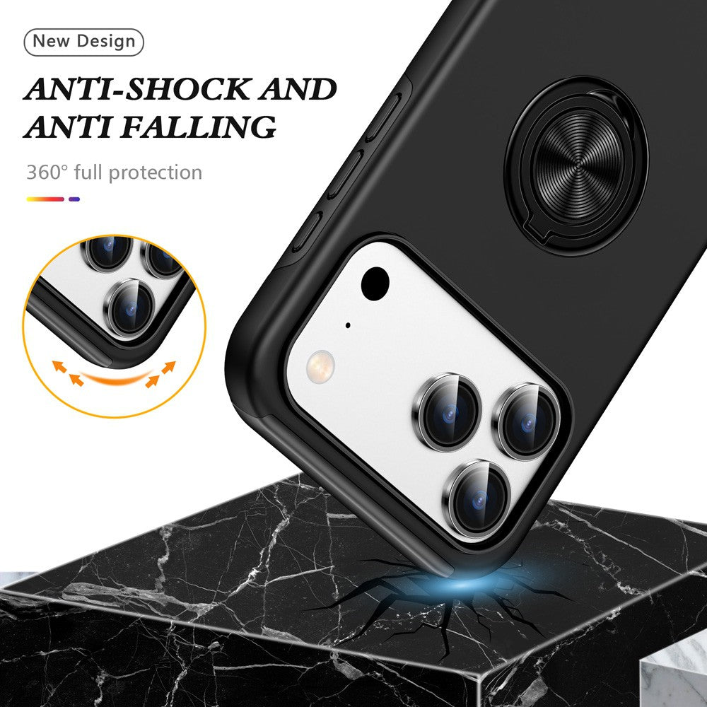 Magnetic Ring Holder Shockproof Cover Case for iPhone 17 Pro Max