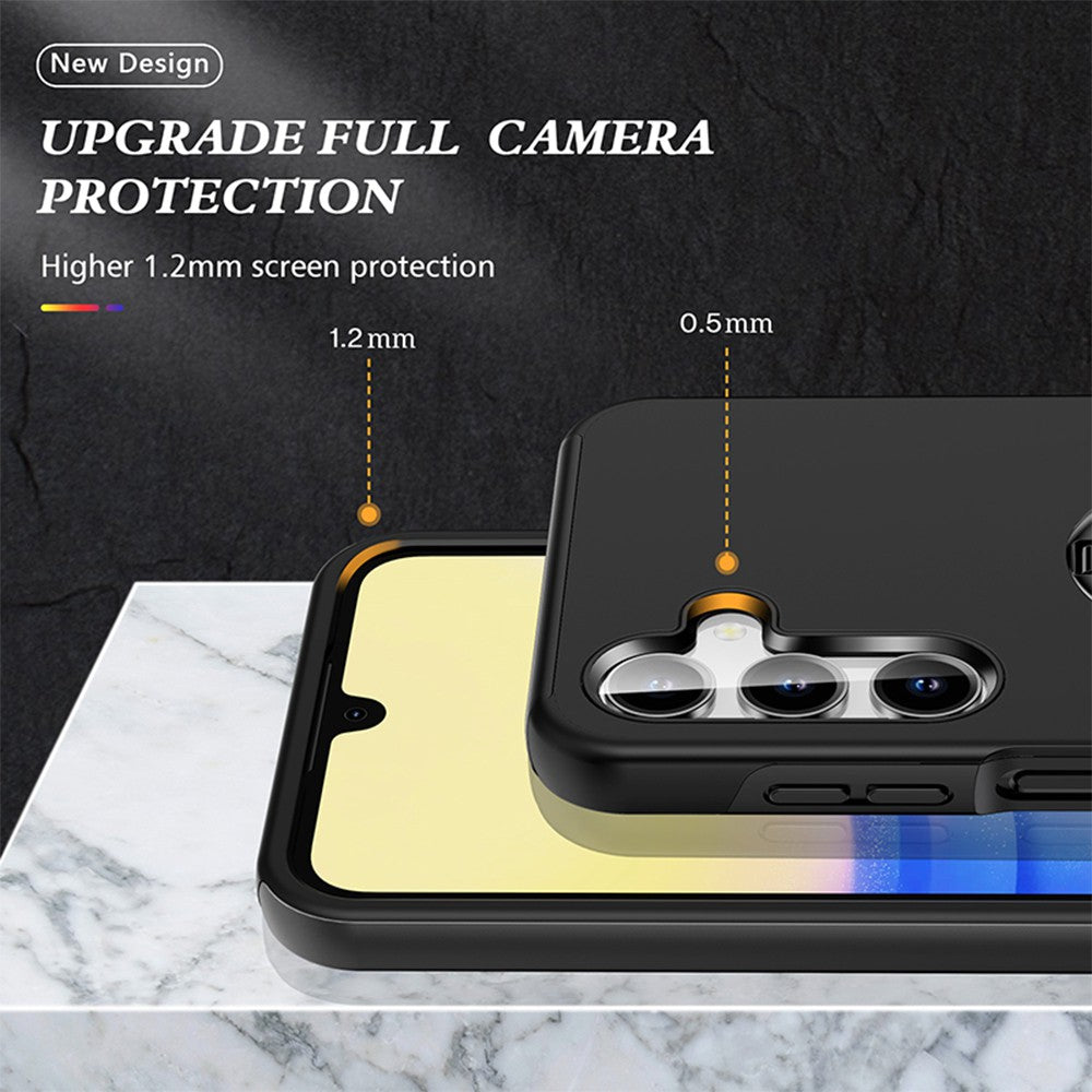 Magnetic Ring Holder Shockproof Cover Case for Samsung Galaxy A26 5G