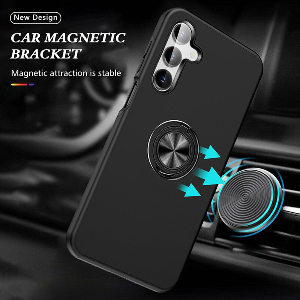 Magnetic Ring Holder Shockproof Cover Case for Samsung Galaxy A17