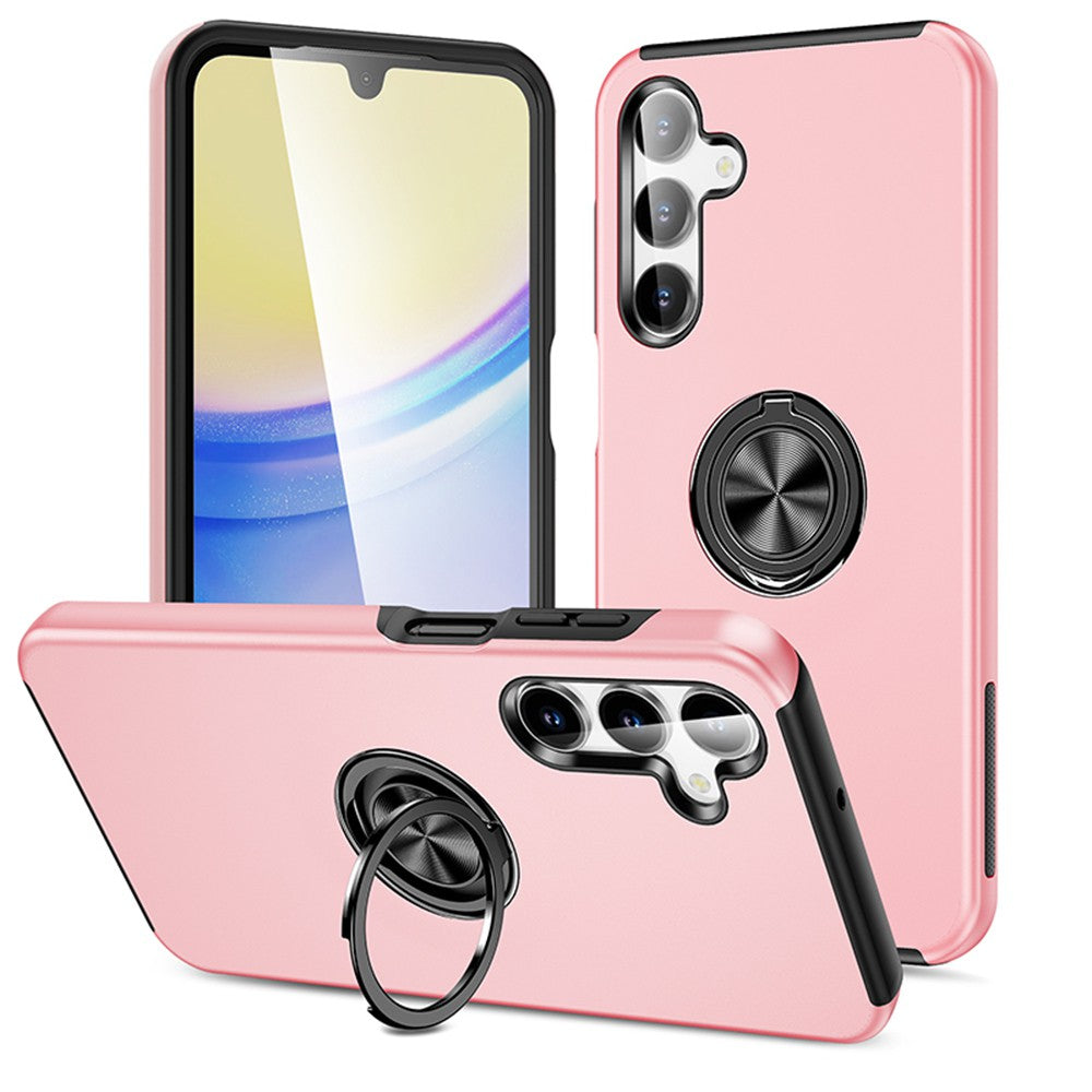 Magnetic Ring Holder Shockproof Cover Case for Samsung Galaxy A17