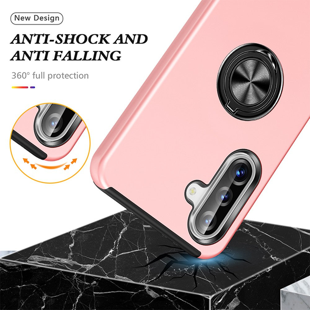 Magnetic Ring Holder Shockproof Cover Case for Samsung Galaxy A56 5G A566