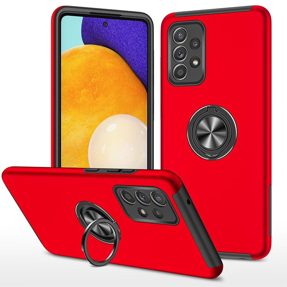 Magnetic Ring Holder Shockproof Cover Case for Samsung Galaxy A52 A525 / A526