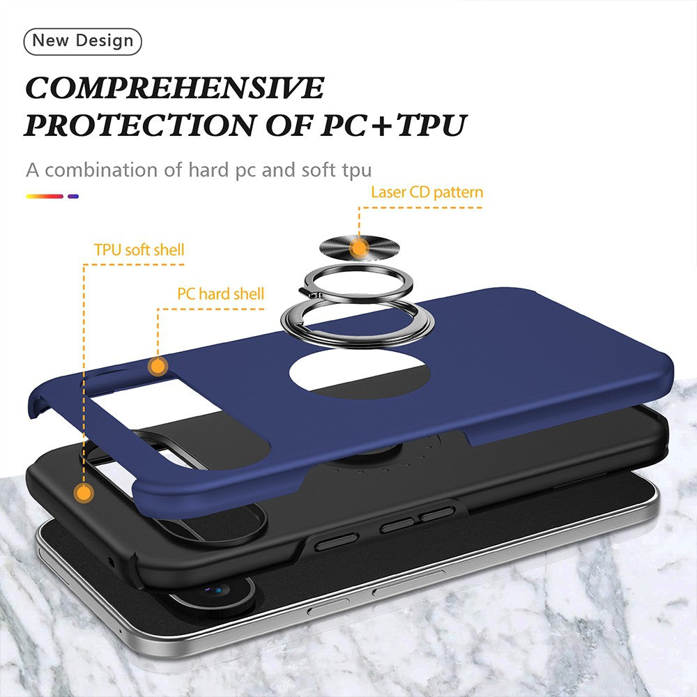 Magnetic Ring Holder Shockproof Cover Case for Google Pixel 10 Pro XL