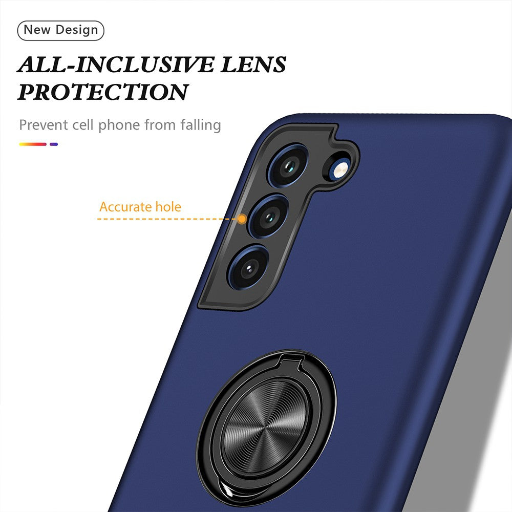 Magnetic Ring Holder Shockproof Cover Case for Samsung Galaxy S21 FE 5G