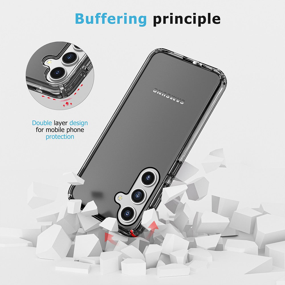 Clear Shockproof Case for Samsung Galaxy S24 Plus / S25 Plus