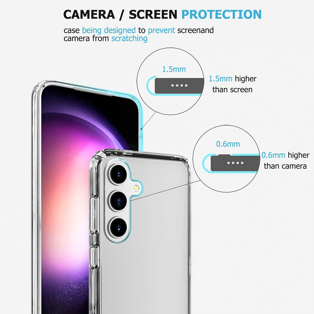 Clear Shockproof Case Cover for Samsung Galaxy A16 5G