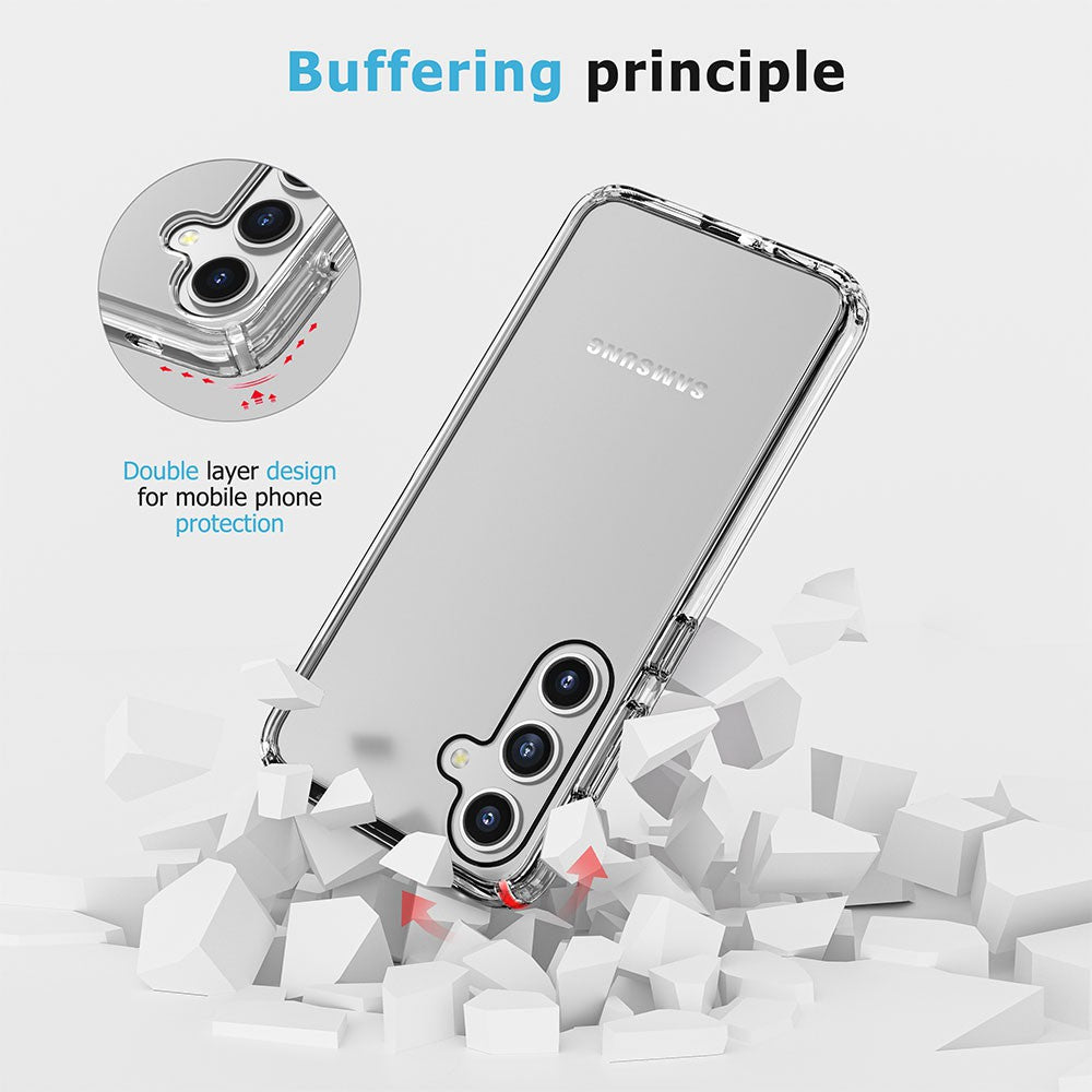Clear Shockproof Case Cover for Samsung Galaxy A16 5G