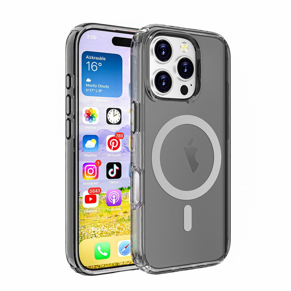 Shockproof Clear Magsafe Case for iPhone 16 Plus