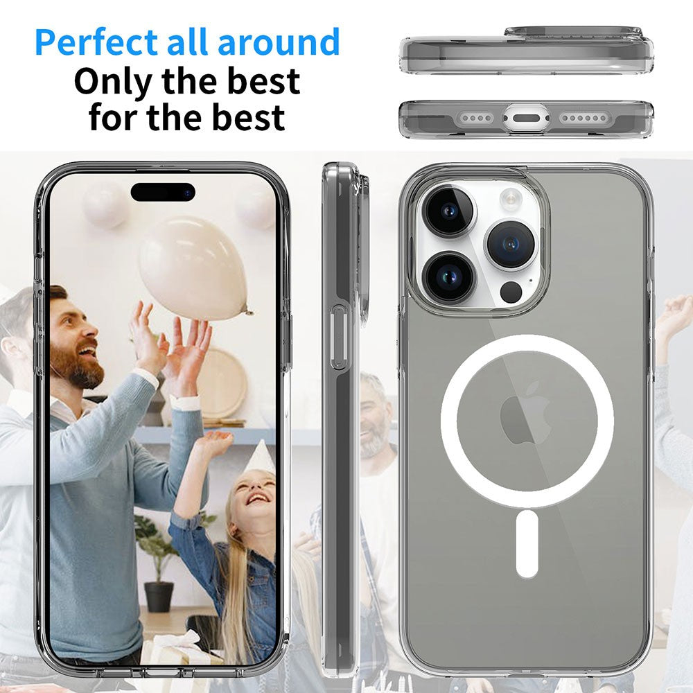 Shockproof Clear Magsafe Case for iPhone 15 Pro Max