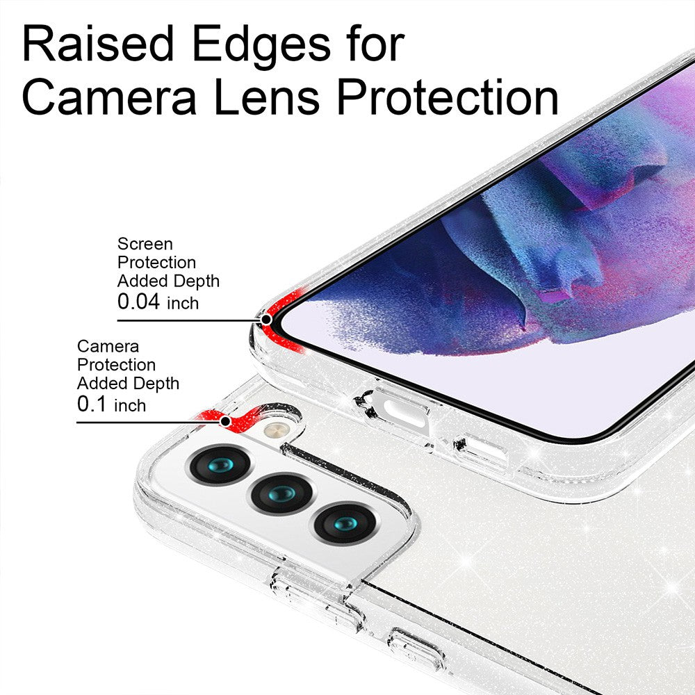 Glitter Shockproof Case for Samsung Galaxy S22 Plus