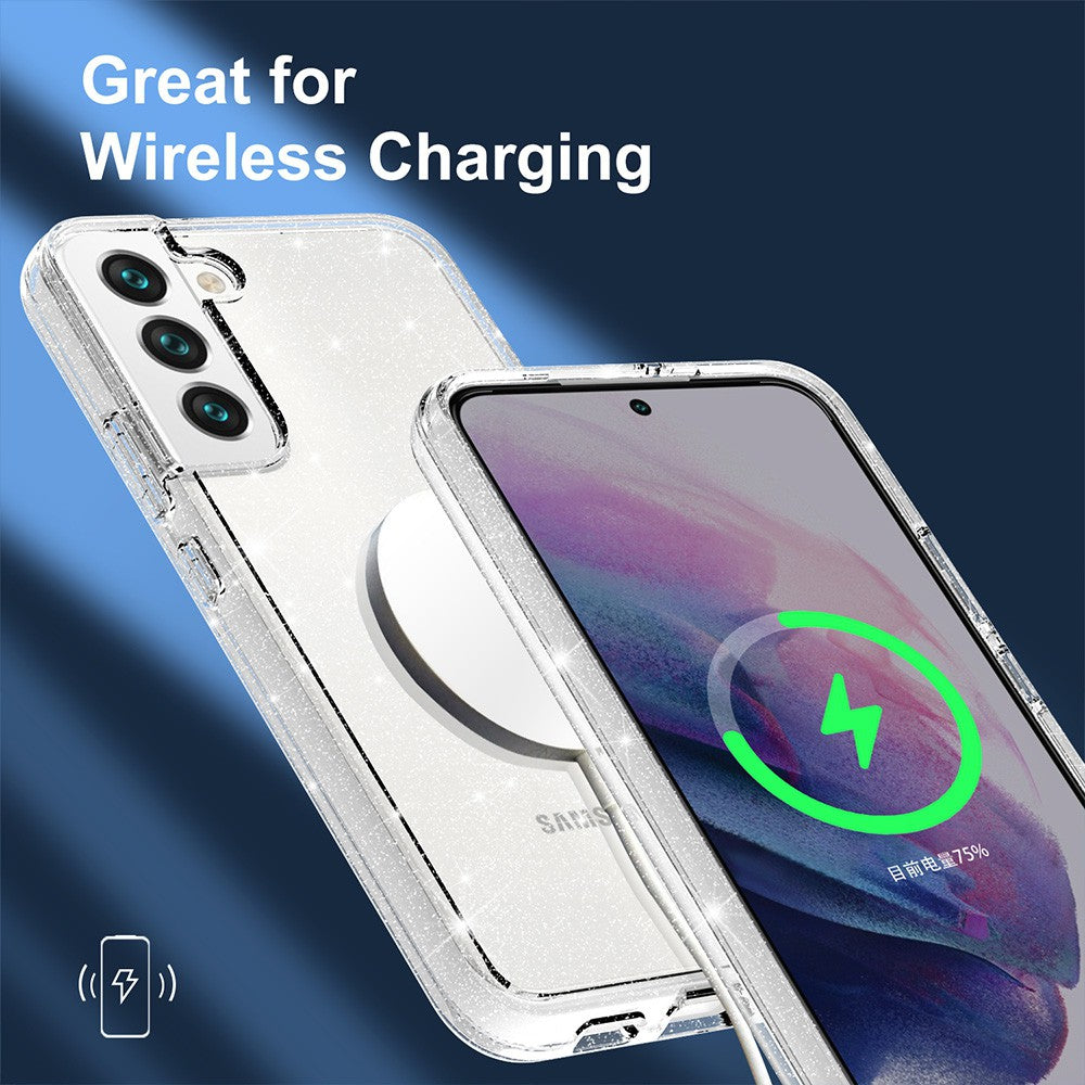 Glitter Shockproof Case for Samsung Galaxy S22 Plus