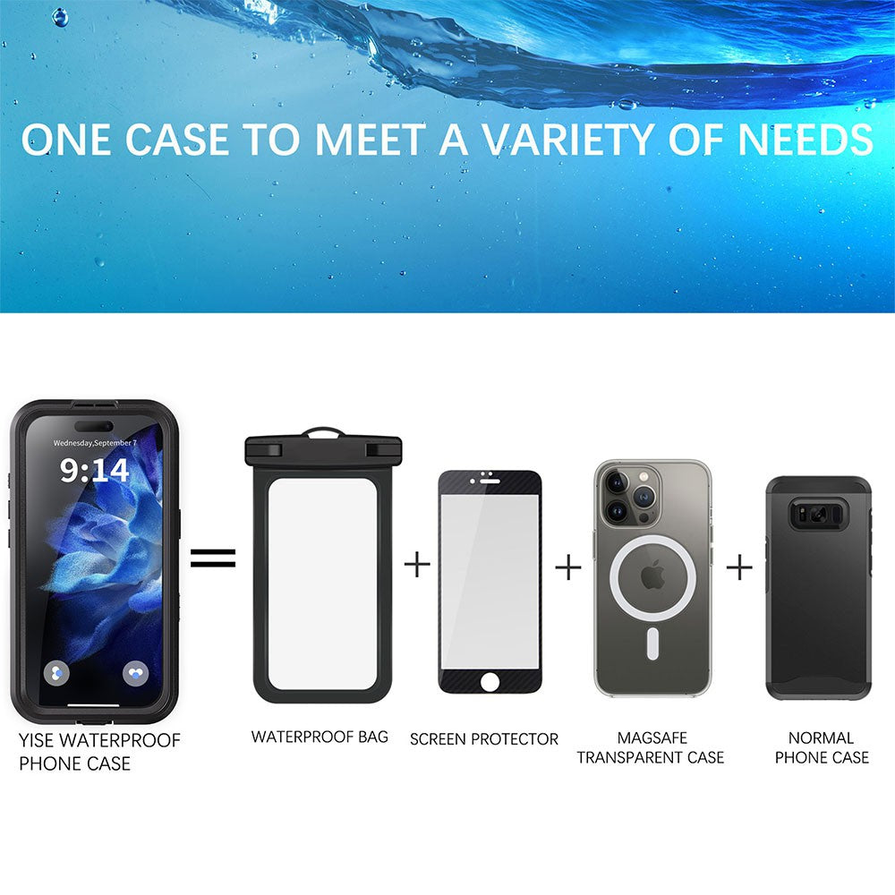 Redpepper Dot+ IP68 Waterproof Case with Magnetic Ring for iPhone 16 Plus Magsafe