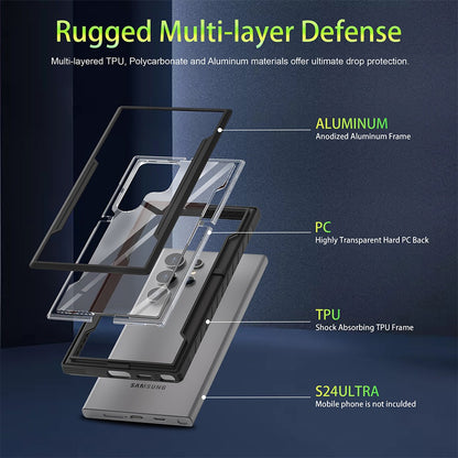 Re-Define Shield Shockproof Heavy Duty Armor Case Cover for Samsung Galaxy S24 Ultra