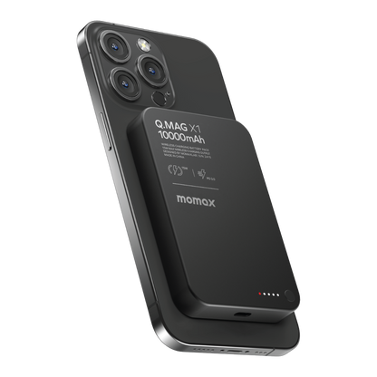 Momax Ultra Thin 20W Magsafe Wireless Titanium Power Bank 10000mAh