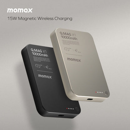 Momax Ultra Thin 20W Magsafe Wireless Titanium Power Bank 10000mAh