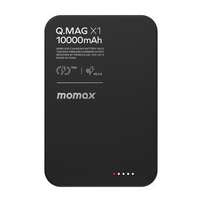 Momax Ultra Thin 20W Magsafe Wireless Titanium Power Bank 10000mAh