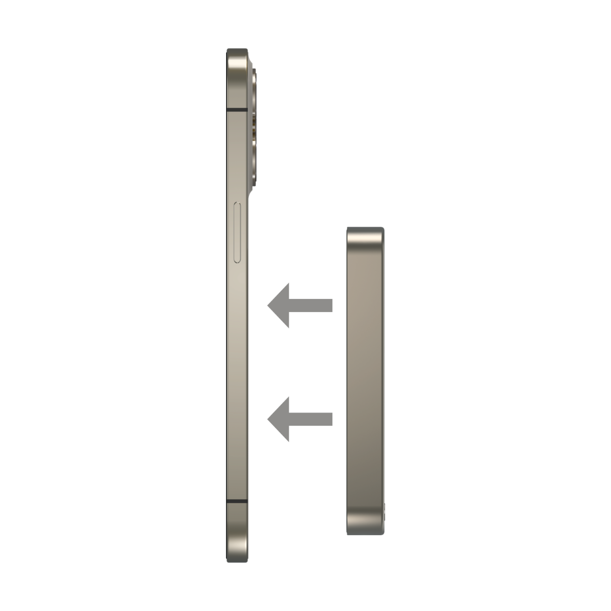 Momax Ultra Thin 20W Magsafe Wireless Titanium Power Bank 10000mAh