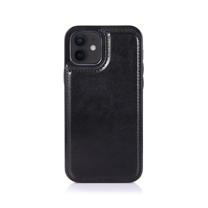 Back Flip Leather Wallet Cover Case for iPhone 12 Pro Max (6.7'')