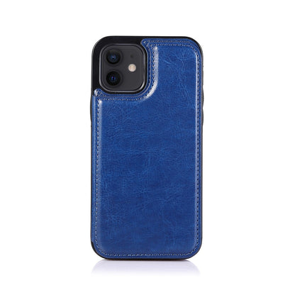 Back Flip Leather Wallet Cover Case for iPhone 12 / 12 Pro (6.1'')
