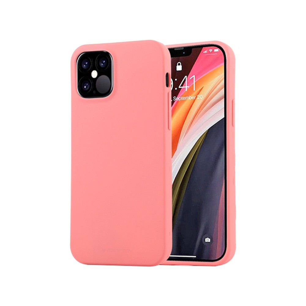 Mercury Soft Feeling Jelly Cover Case for iPhone 12 Pro Max (6.7'')