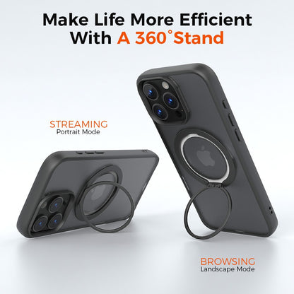 REDEFINE Multi-functional 360° Rotating Stand Case for iPhone 16e