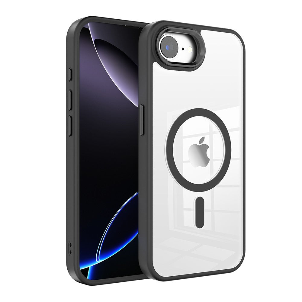 Redefine Metal Camera Lens Magnetic Transparent Magsafe Case for iPhone 16e