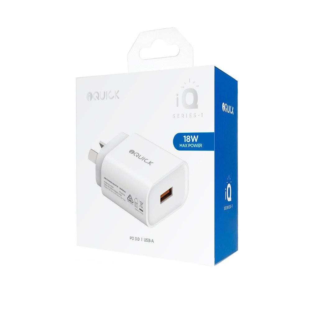 iQuick 18W USB-A Charging Adapter