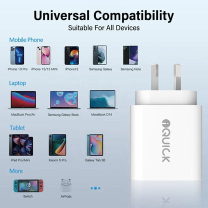 iQuick 18W USB-A Charging Adapter