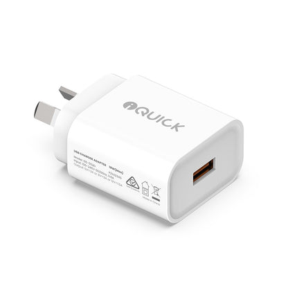 iQuick 18W USB-A Charging Adapter