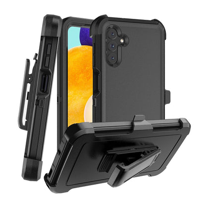 Shockproof Robot Armor Hard Plastic Case with Belt Clip for Samsung Galaxy A17