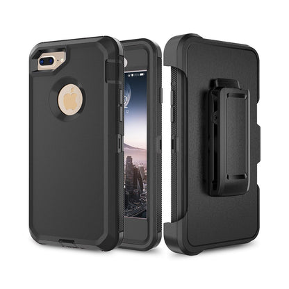 Shockproof Robot Armor Hard Plastic Case with Belt Clip for iPhone 6 Plus / 6s Plus / 7 Plus / 8 Plus