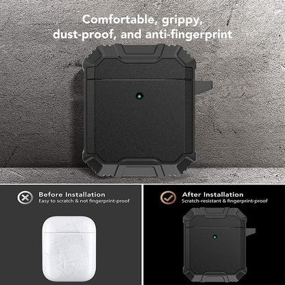 Shockproof Robot Armor Hard Plastic Case for AirPods 1st generation / 2nd generation