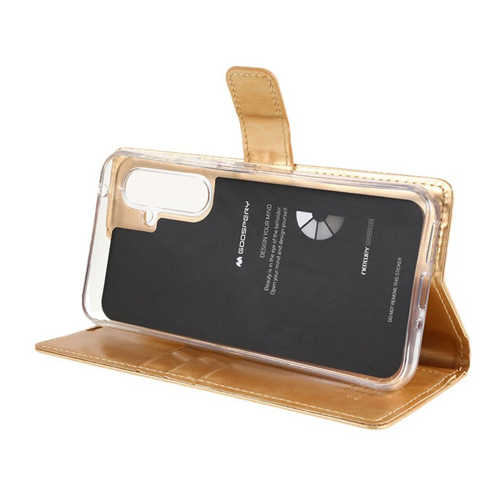 Mercury Blue Moon Diary Cover Case for Samsung Galaxy A17